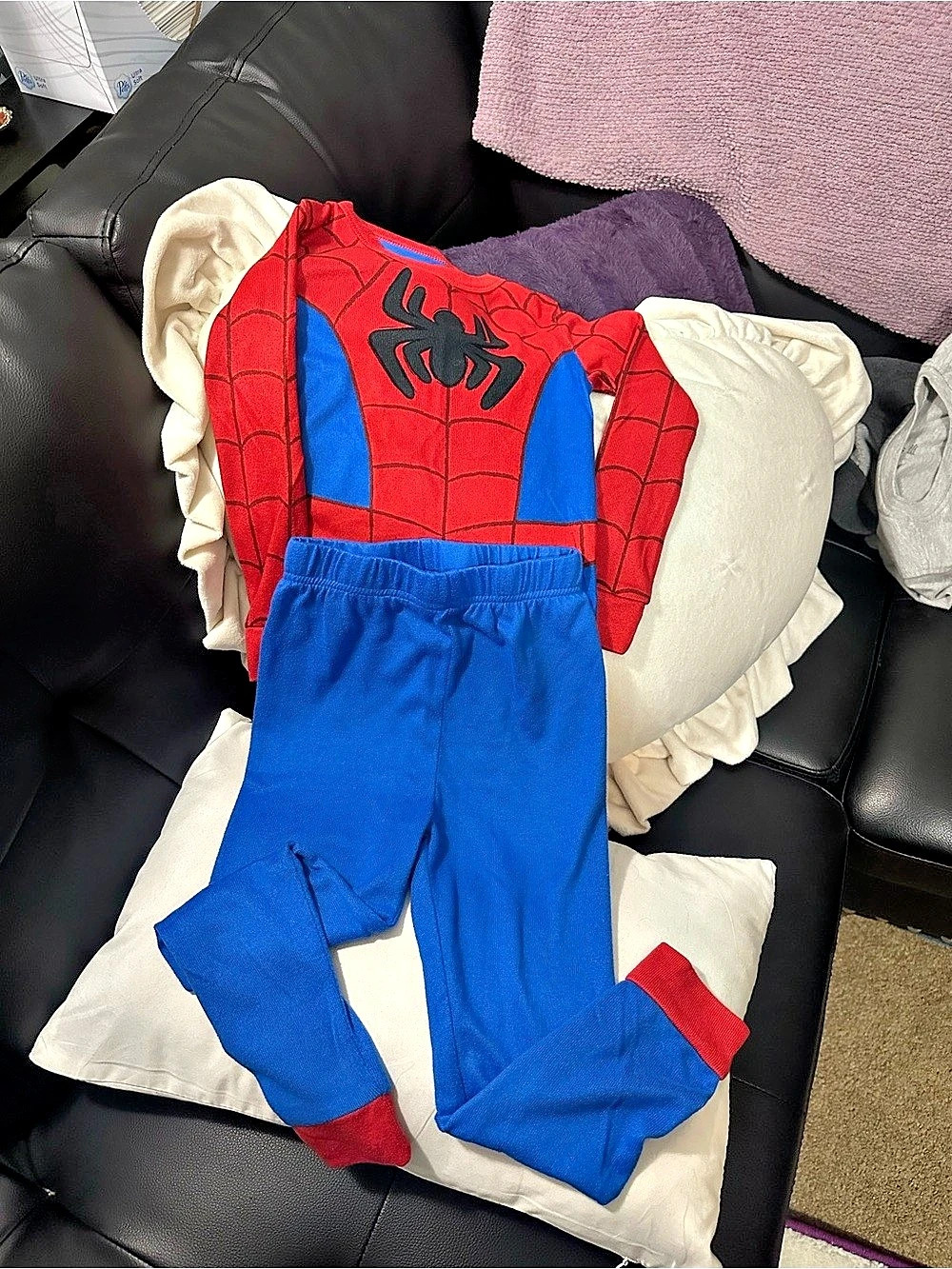 Marvel Spidey and His Amazing Friends 2-Piece Pajama Set Pajama Set Boys 5T Blue